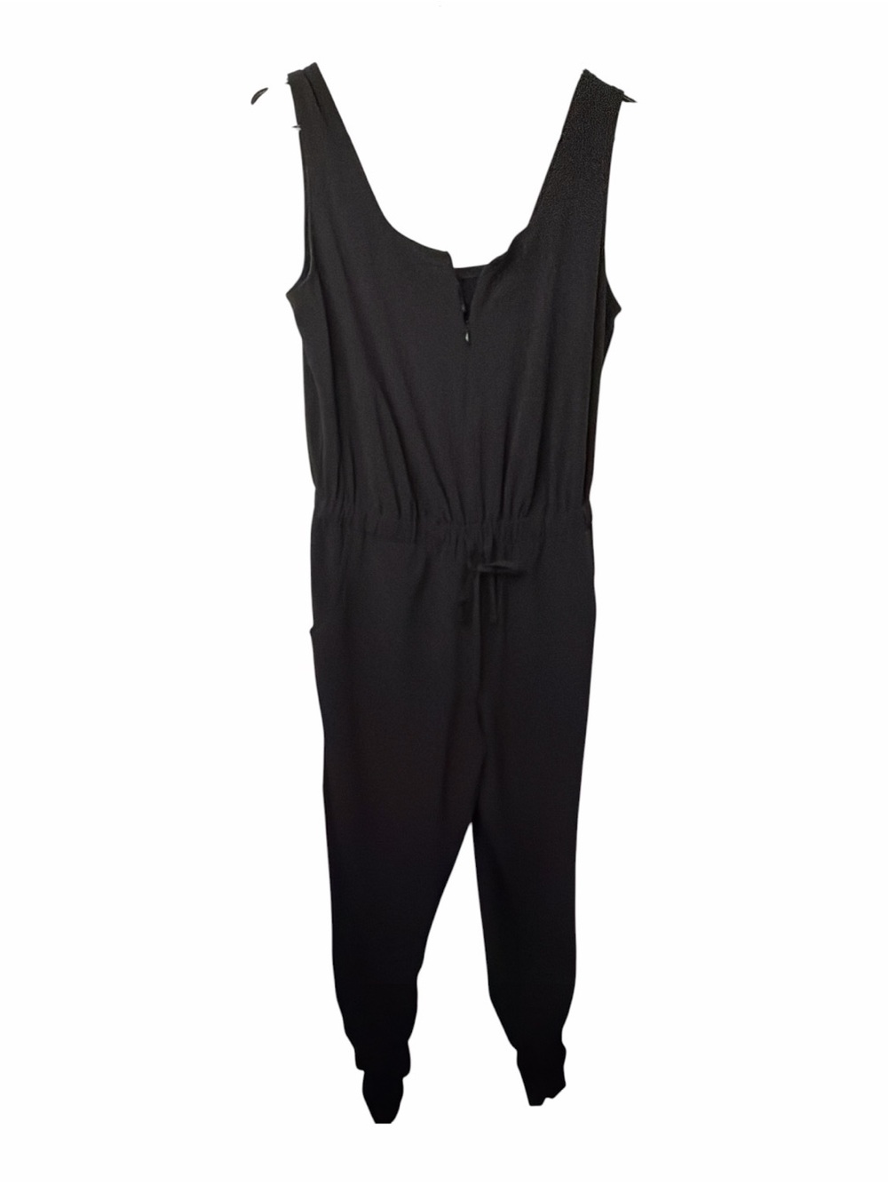 Prana Railay Black Partial Zip Jumpsuit
